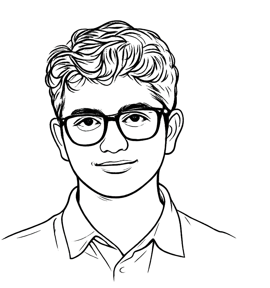 Dhruv Menon portrait banner